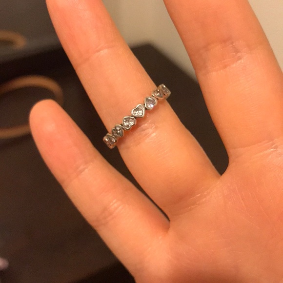 Pandora linked heart ring ♥️ - Picture 3 of 4